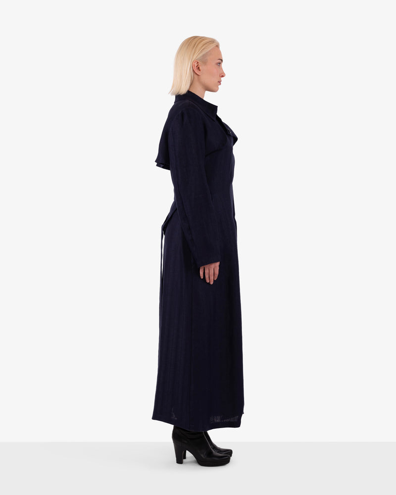 Trenchcoat aus Jacquard