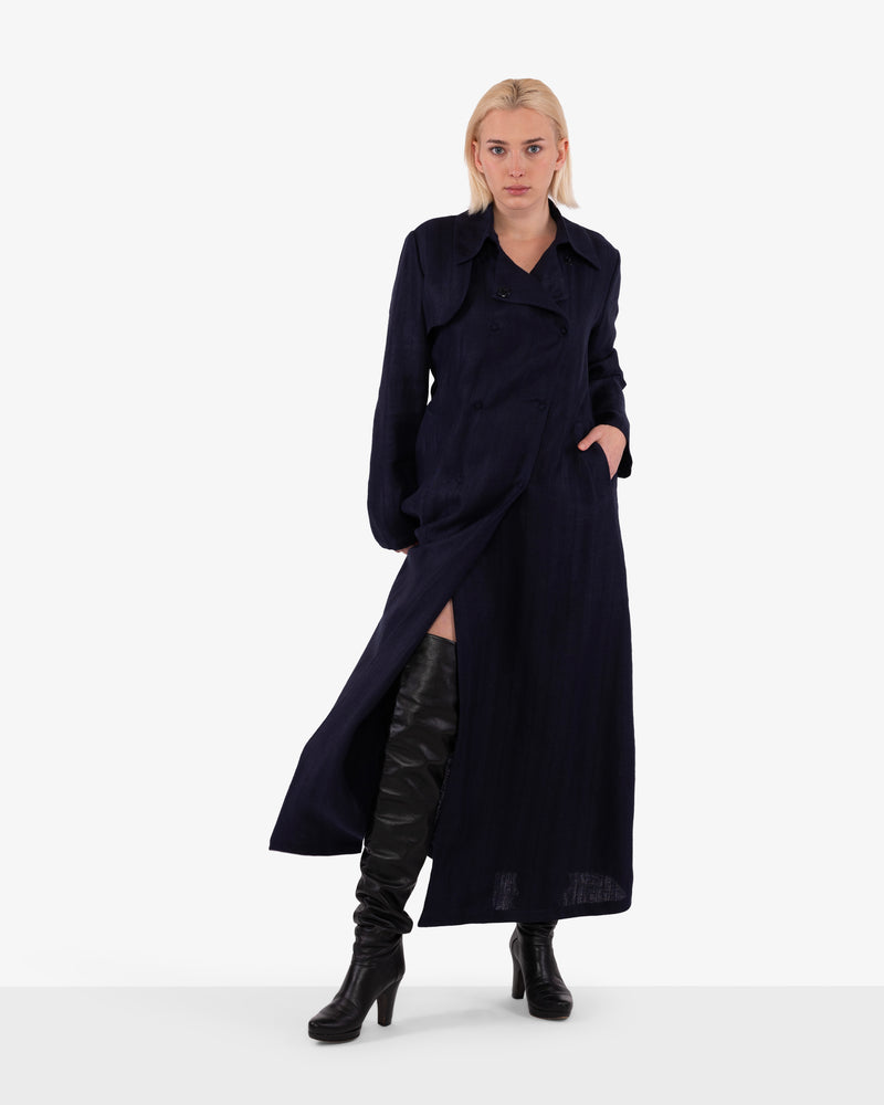 Trenchcoat aus Jacquard