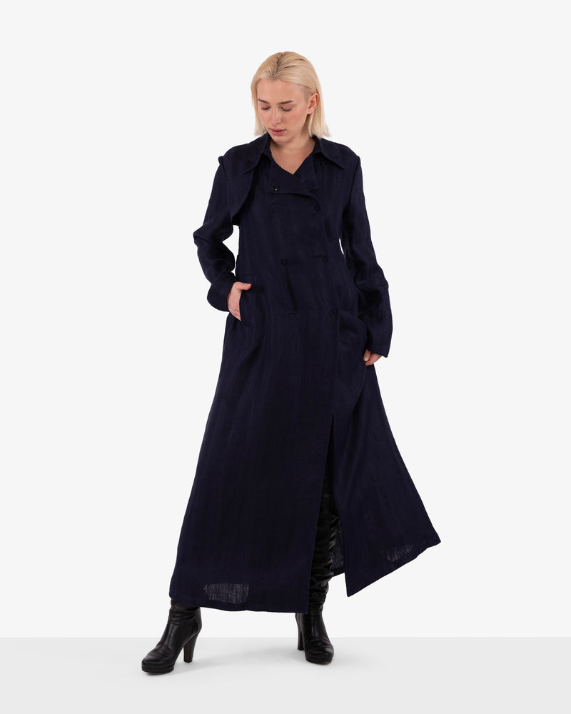 Trenchcoat aus Jacquard