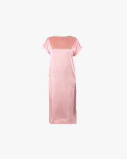 Silk grosgrain dress