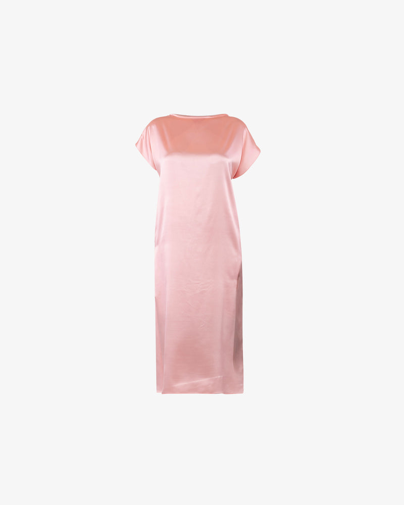 Silk grosgrain dress