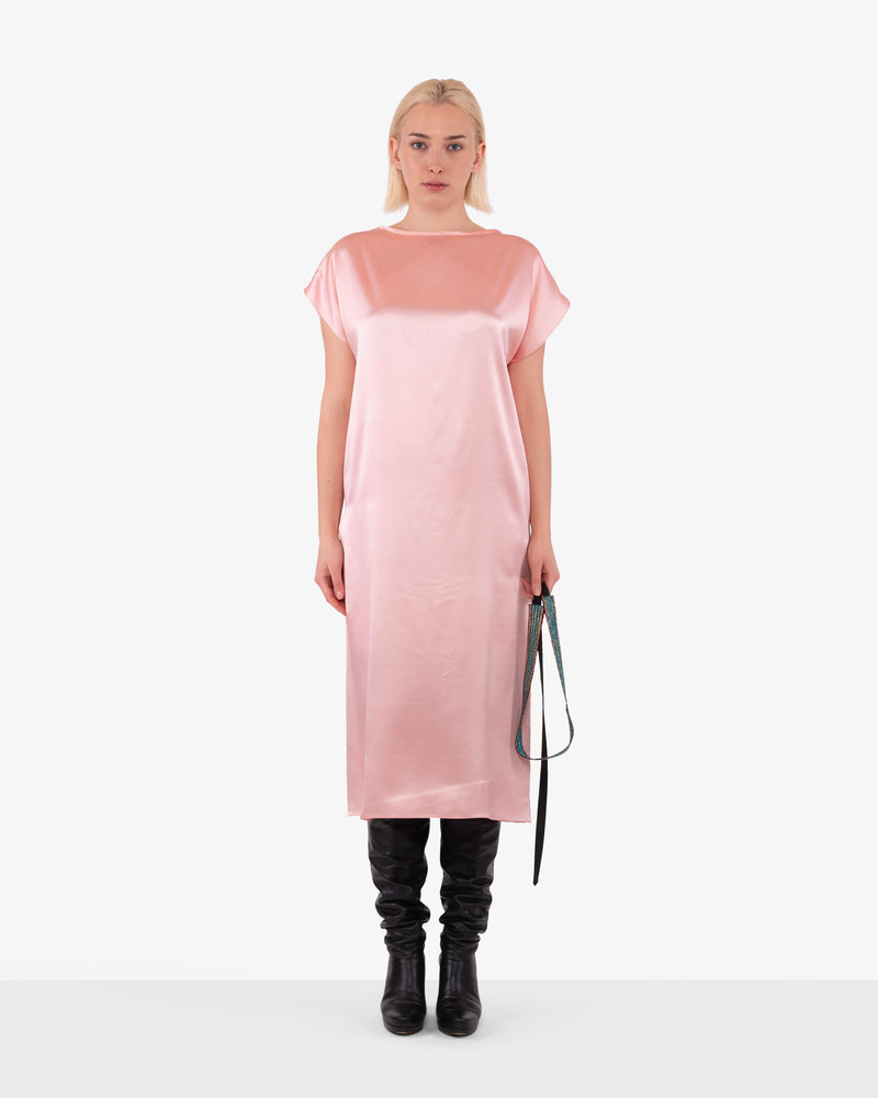 Silk grosgrain dress